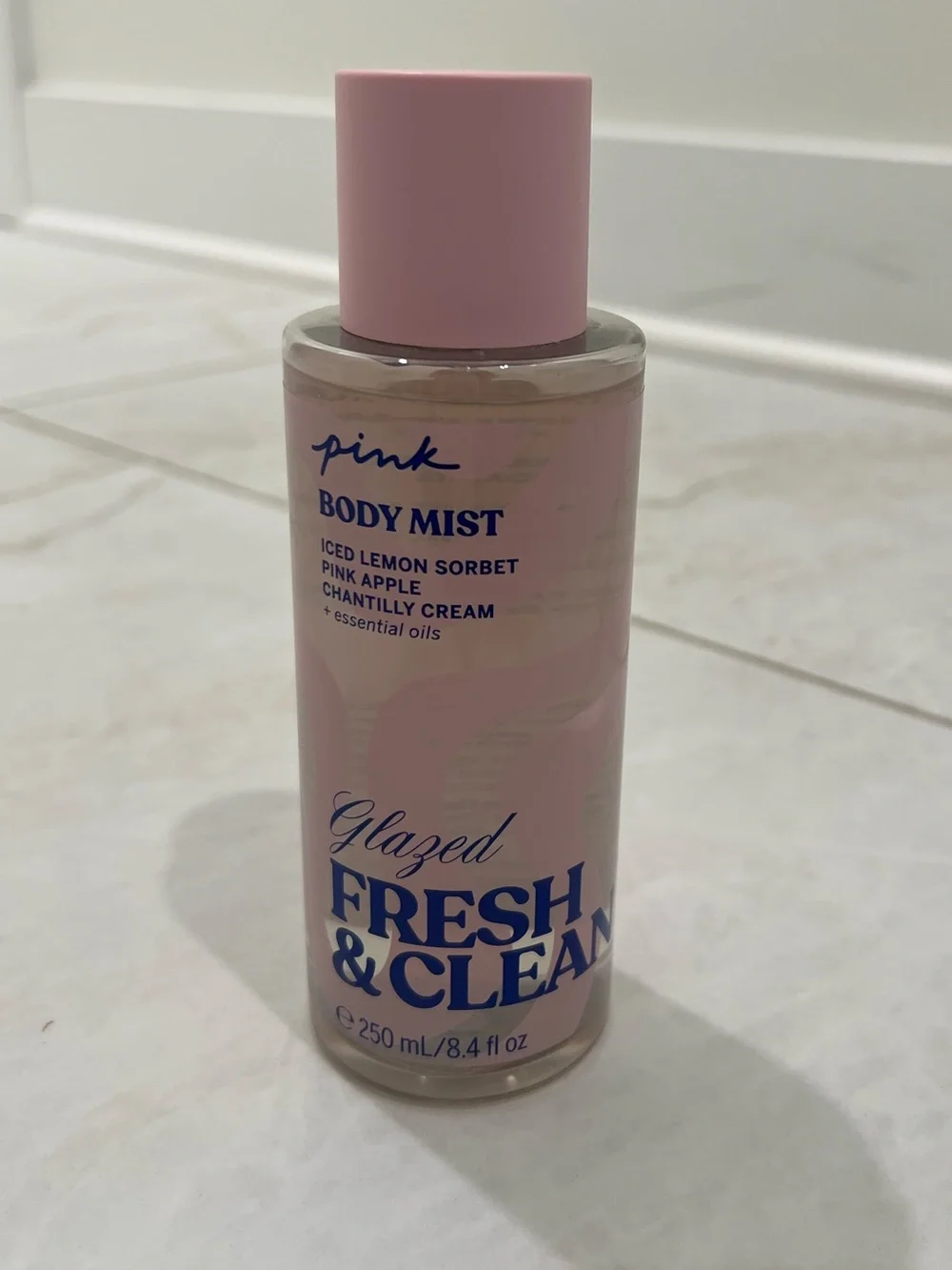 NEW Victoria's Secret PINK Glazed Fresh & Clean Body Mist